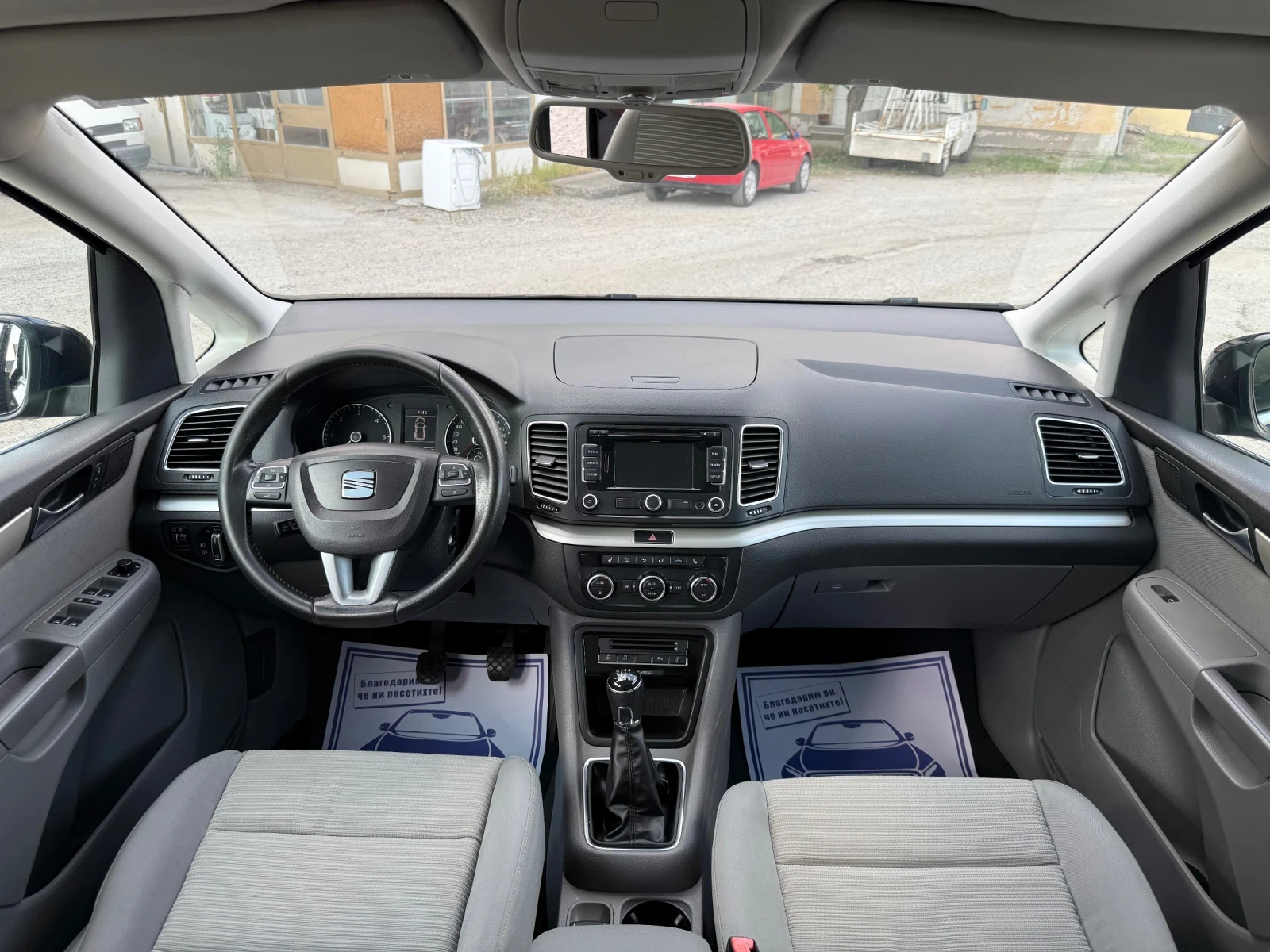 Seat Alhambra 2.0 TDI FACELIFT, снимка 10 - Автомобили и джипове - 55578268