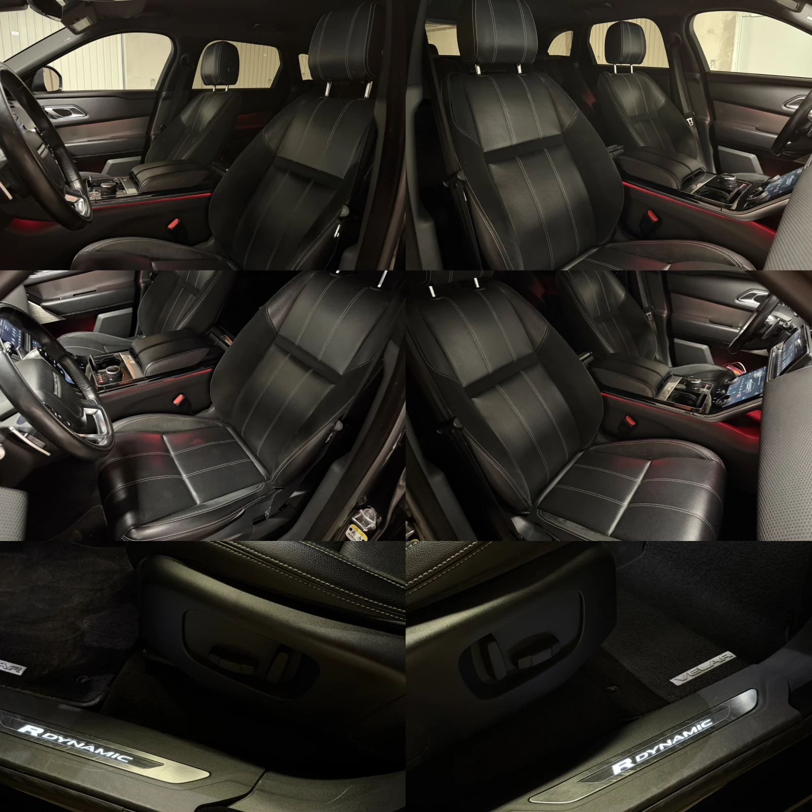 Land Rover Range Rover Velar R-DYNAMIC* ВЪЗДУХ* MATRIX* 4X4* HUD* MERIDIAN и ощ, снимка 10 - Автомобили и джипове - 53731956