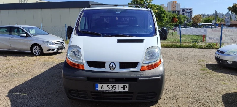 Renault Trafic 1.9DCI- 101к.с. Климатик Теглич, снимка 3 - Бусове и автобуси - 42222281