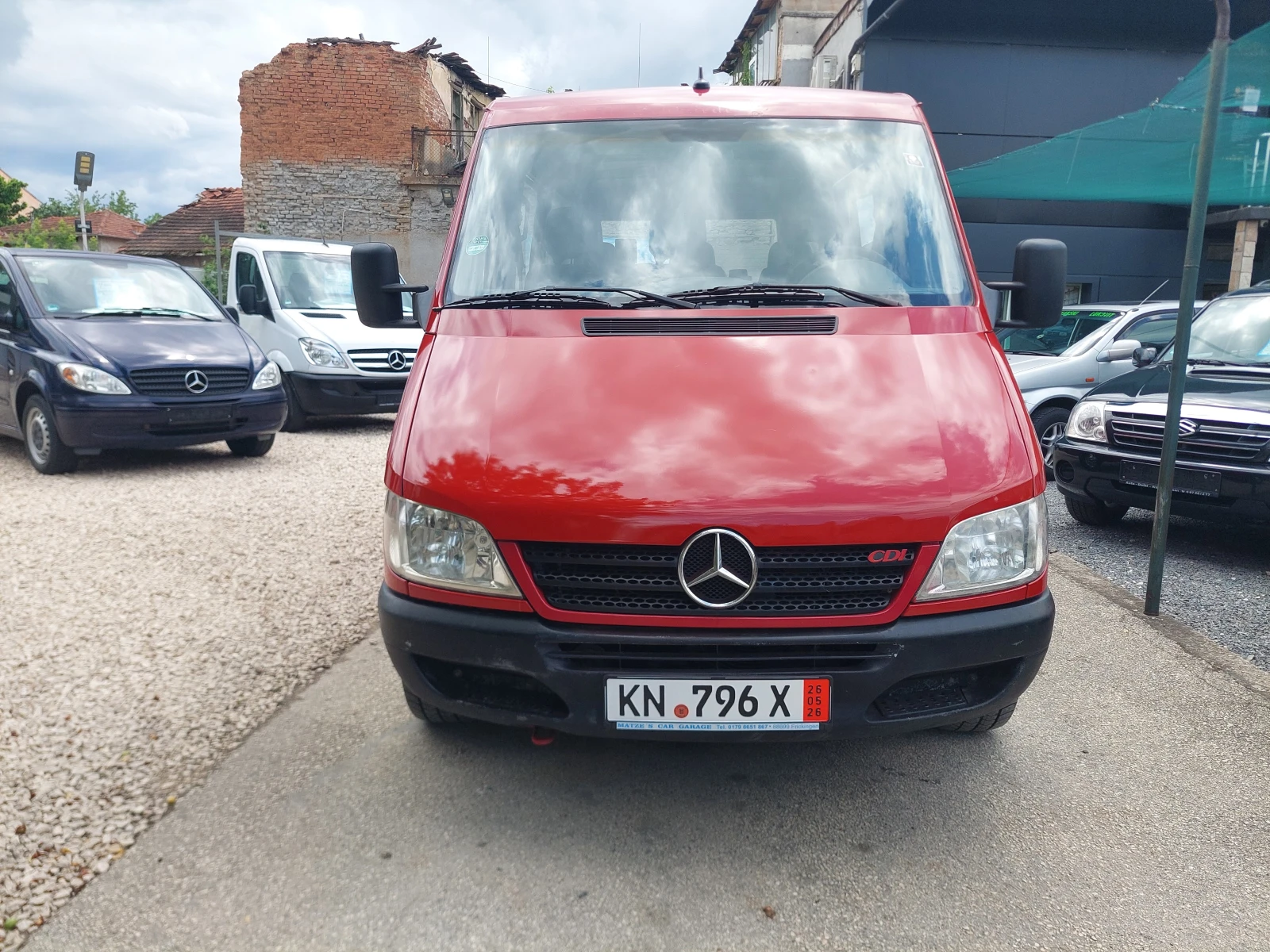 Mercedes-Benz Sprinter 213.CDI-130kc-Климатик-ТОП СЪСТОЯНИЕ, снимка 2 - Бусове и автобуси - 54780304