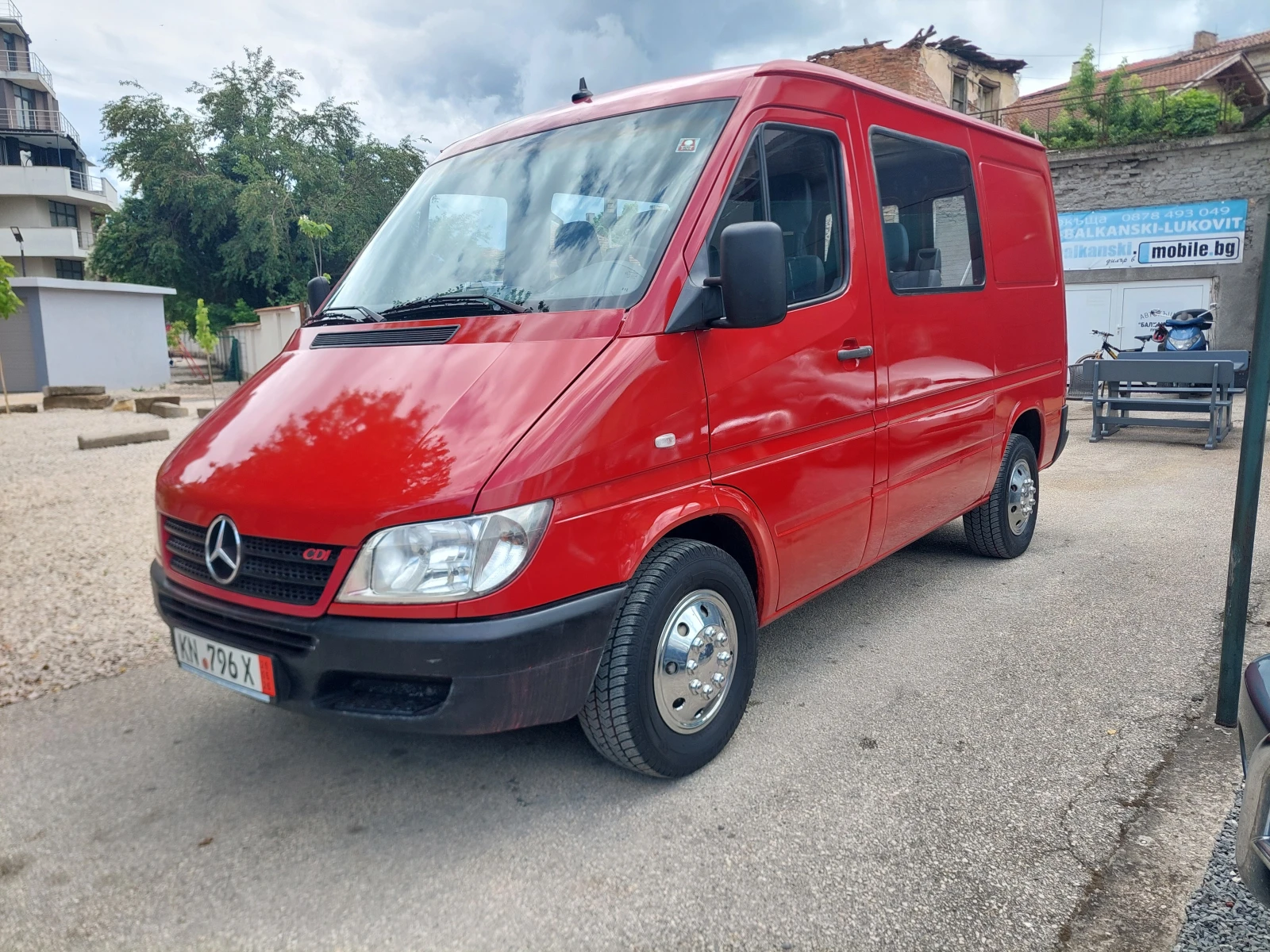 Mercedes-Benz Sprinter 213.CDI-130kc-Климатик-ТОП СЪСТОЯНИЕ, снимка 3 - Бусове и автобуси - 54780304
