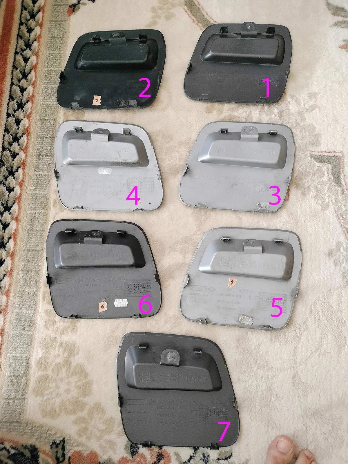 Капачка за предна броня за Дачия Дъстър 2, снимка 2 - Части - 55093491