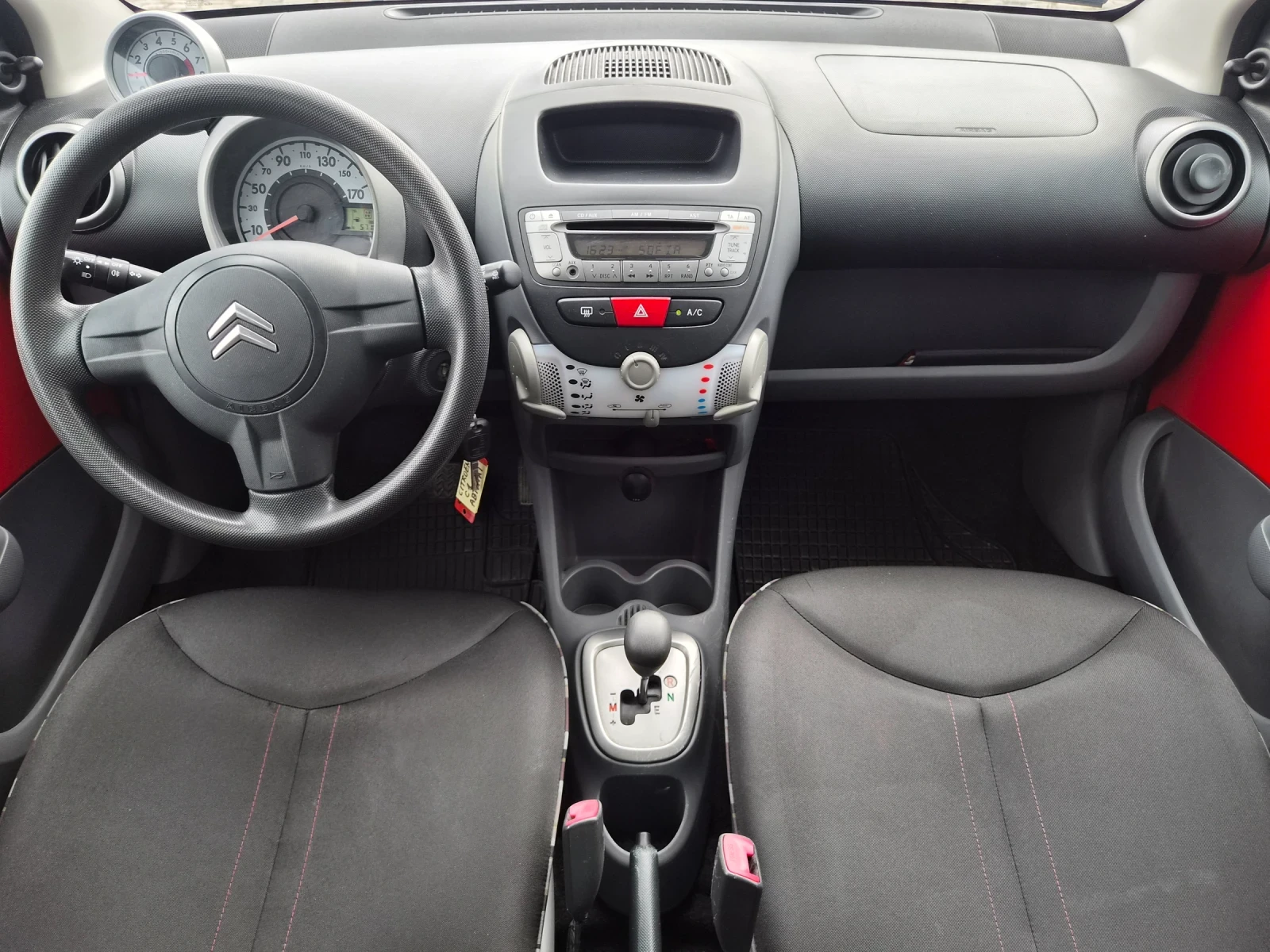 Citroen C1 1.0i АВТОМАТИК 57000 КМ.!!!, снимка 13 - Автомобили и джипове - 55123480