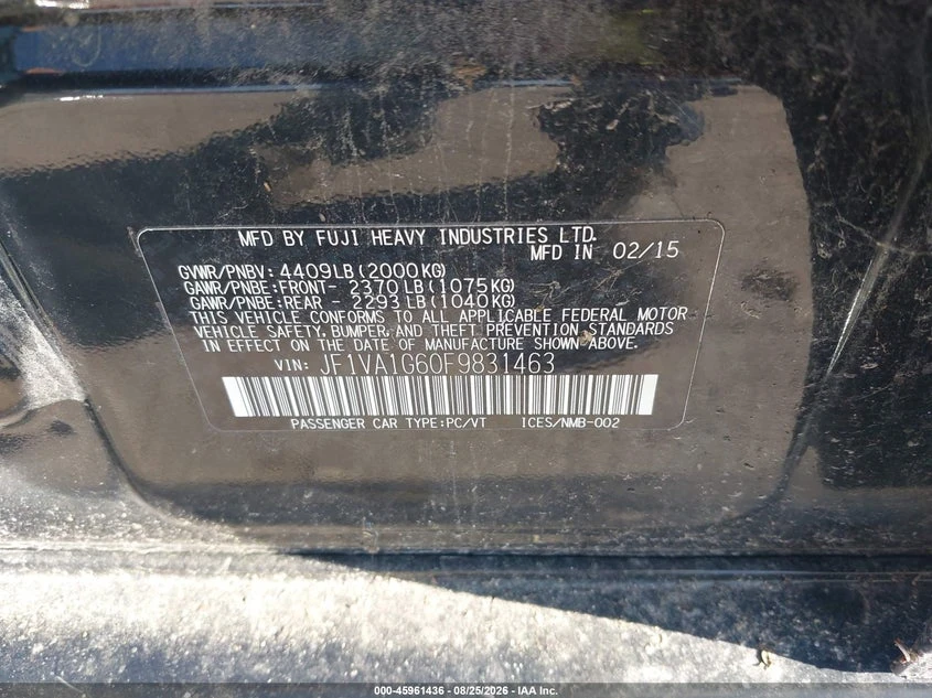 Subaru WRX 2l Limited, снимка 9 - Автомобили и джипове - 56162599