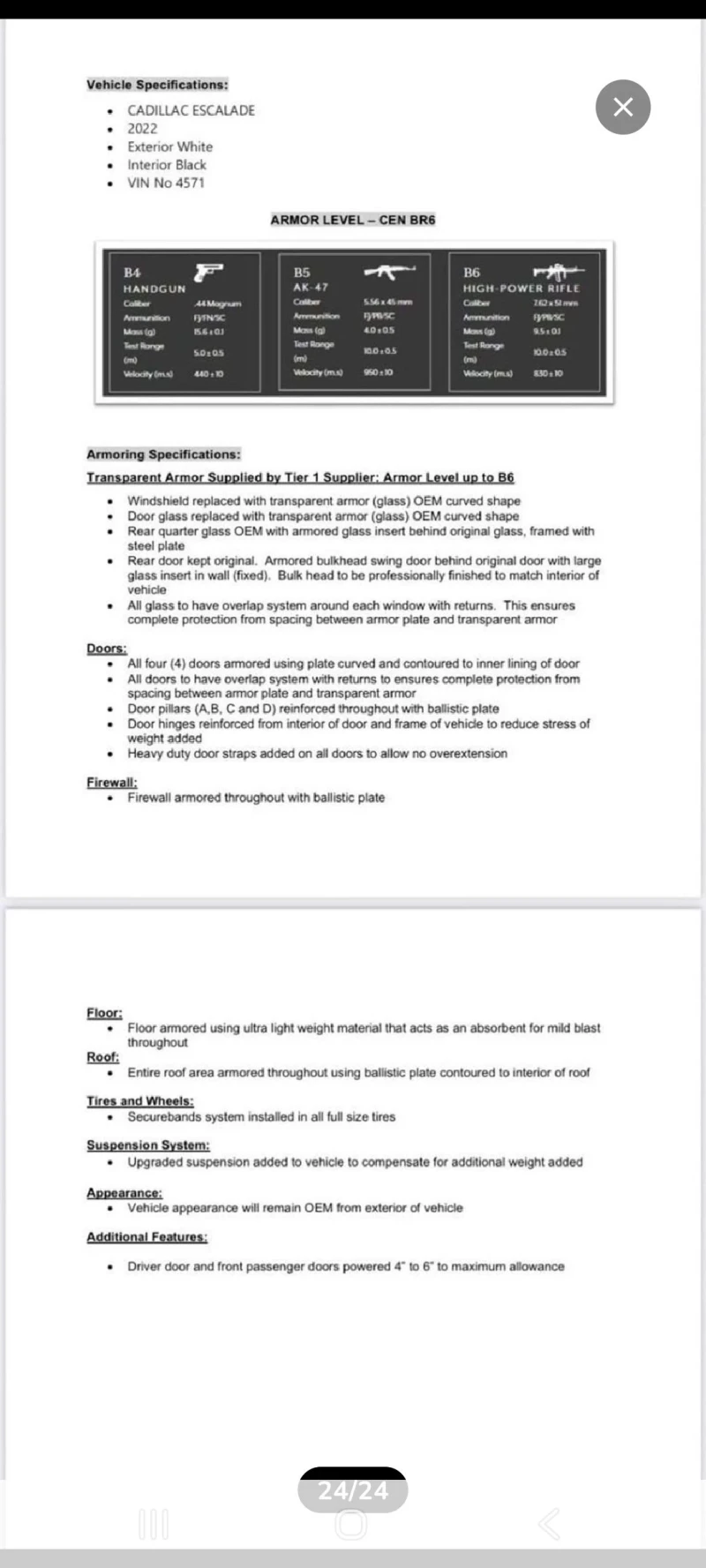 Cadillac Escalade Premium luxury 6.2L ARMOURED , снимка 8 - Автомобили и джипове - 53489300