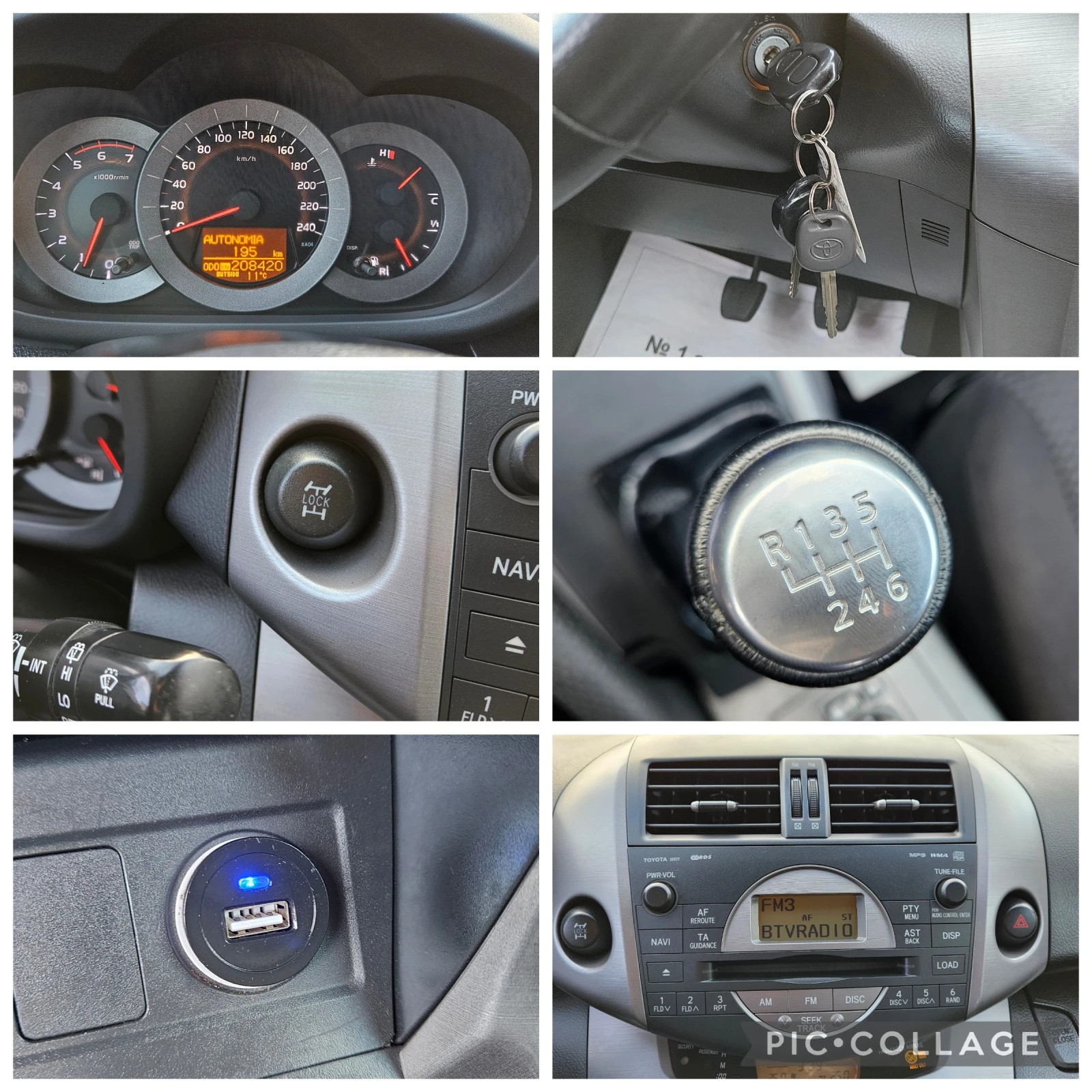 Toyota Rav4 2, 2D-4D 136кс* 6 Скор.* 2008г* 4Х4* КЛИМАТРОНИК*  - изображение 3
