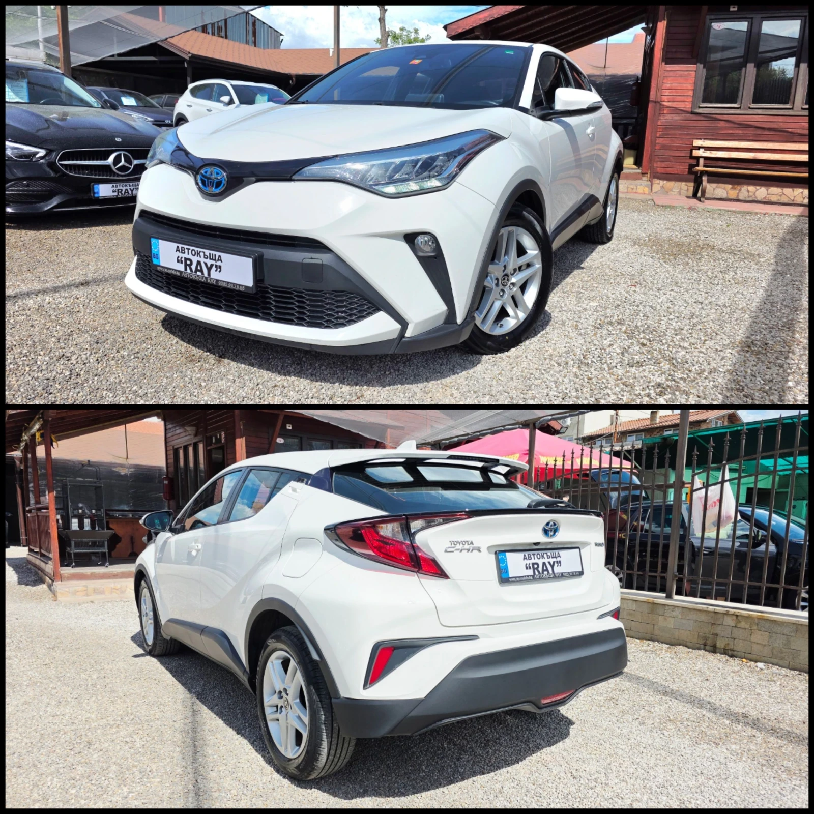 Toyota C-HR 1.8/HYBRID/DISTRONIC/LINE-ASSIST/KEYLESS-ENTRY/, снимка 3 - Автомобили и джипове - 54519348