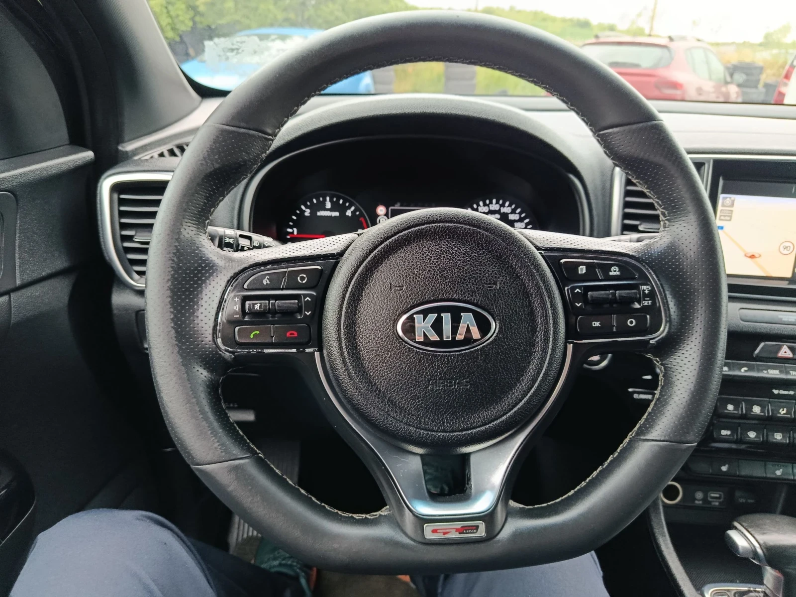 Kia Sportage 2.0D 4x4 GT-LINE Кожа Панорама, снимка 9 - Автомобили и джипове - 54634294