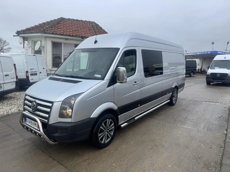 VW Crafter MAXI, 7-MESTEN, KLIMA, снимка 3 - Бусове и автобуси - 53052514