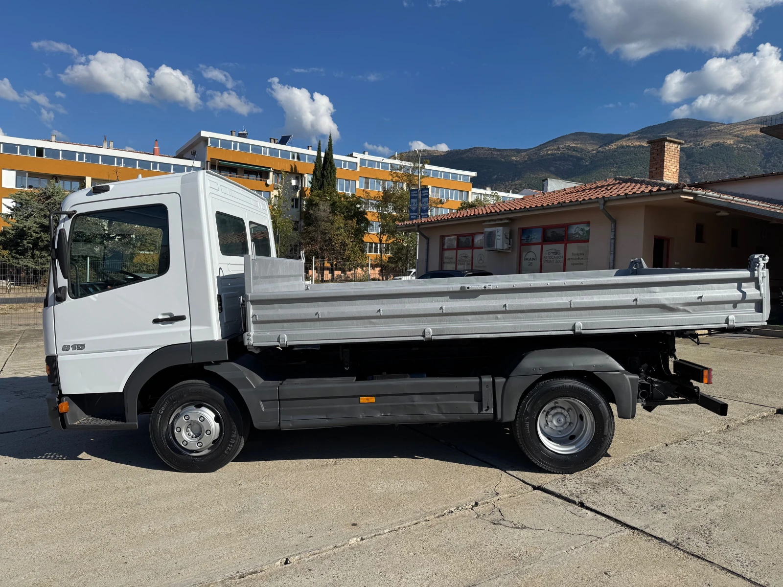 Mercedes-Benz Atego 815 , тристранен самосвал , кош:4м, снимка 9 - Камиони - 56187936