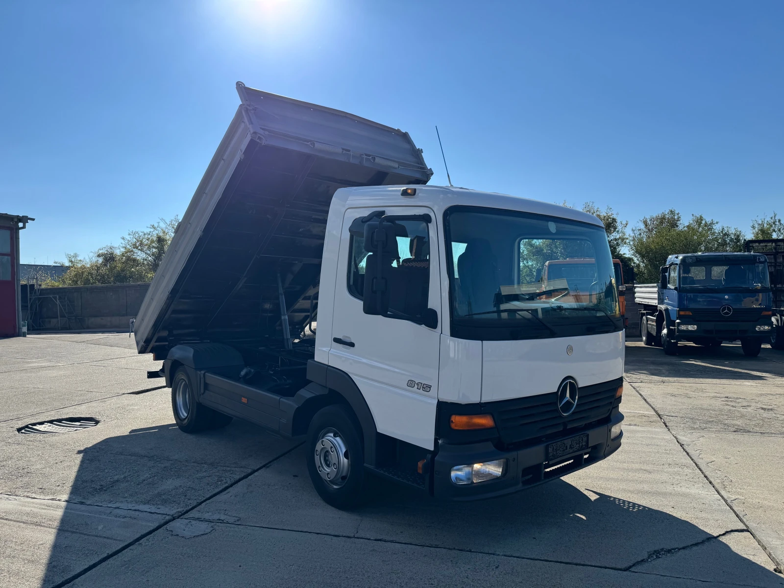 Mercedes-Benz Atego 815 , тристранен самосвал , кош:4м, снимка 6 - Камиони - 56187936