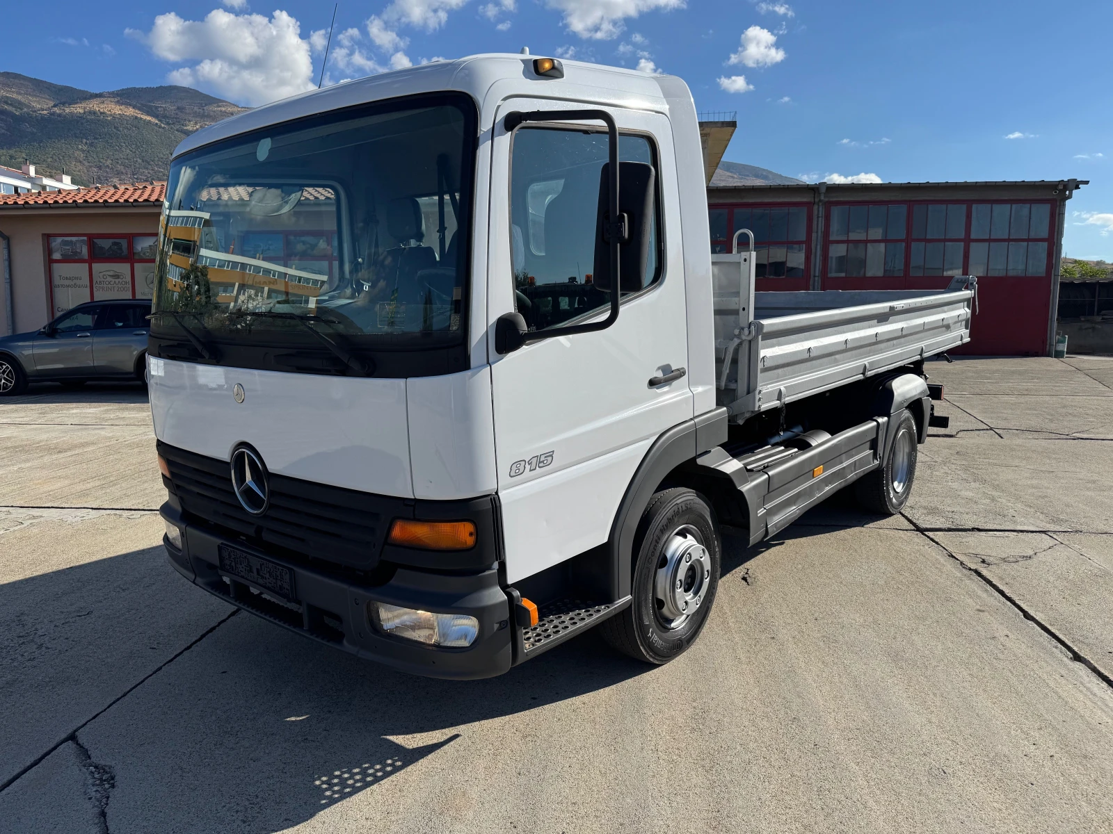 Mercedes-Benz Atego 815 , тристранен самосвал , кош:4м, снимка 8 - Камиони - 56187936