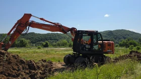 Багер Hitachi Zaxis 170W - 6, снимка 4
