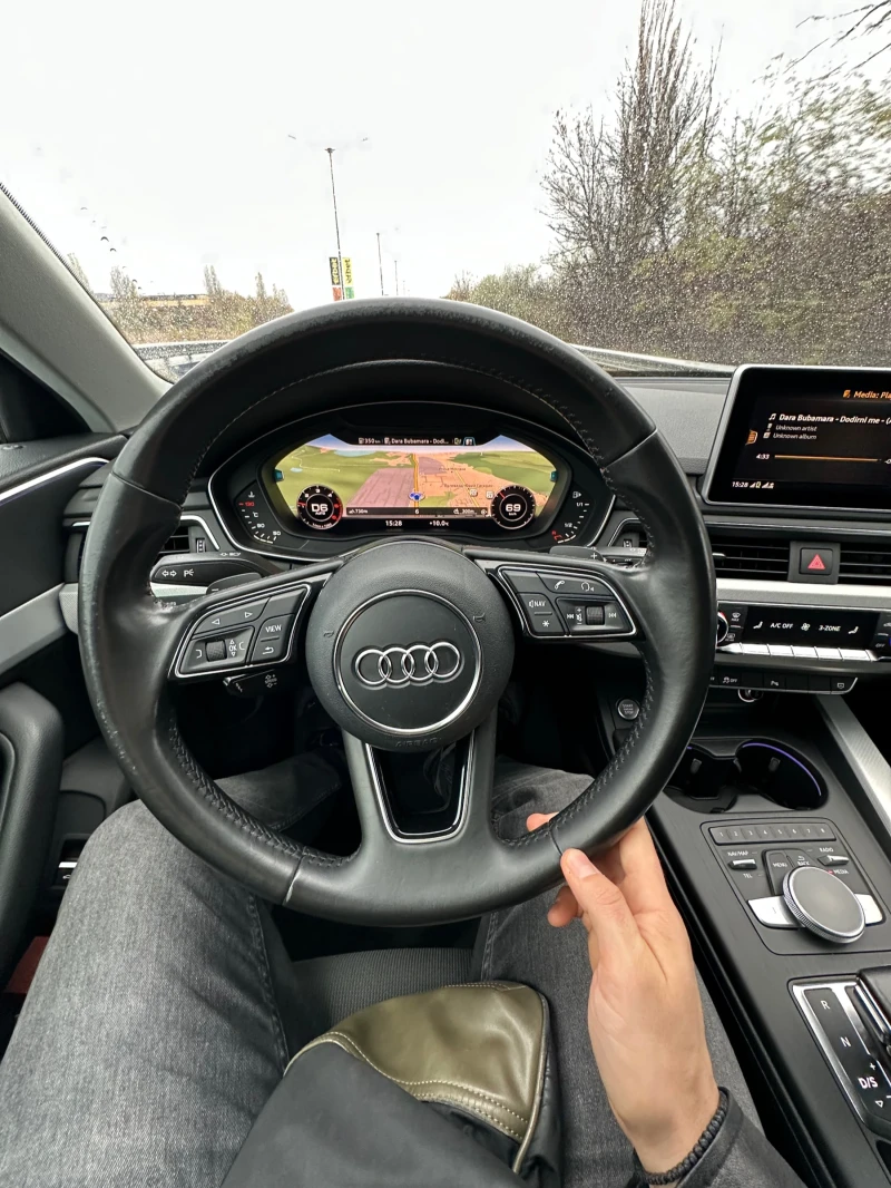 Audi A4 2.0TDI 190hp Sport-line/Virtual Cockpit/S-tronic/, снимка 11 - Автомобили и джипове - 51862282