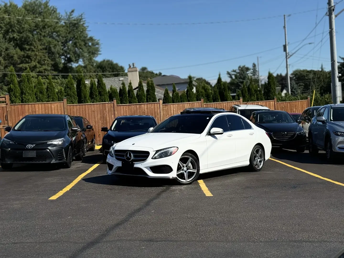 Mercedes-Benz C 300 4 Matic/AMG line/Keyless/// | Mobile.bg   1