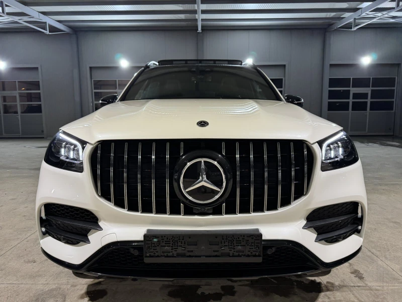Mercedes-Benz GLS 400 d* 330ps* 4M* AMG Line* 7м* 3xTV* Night* Designo* , снимка 8 - Автомобили и джипове - 52565924
