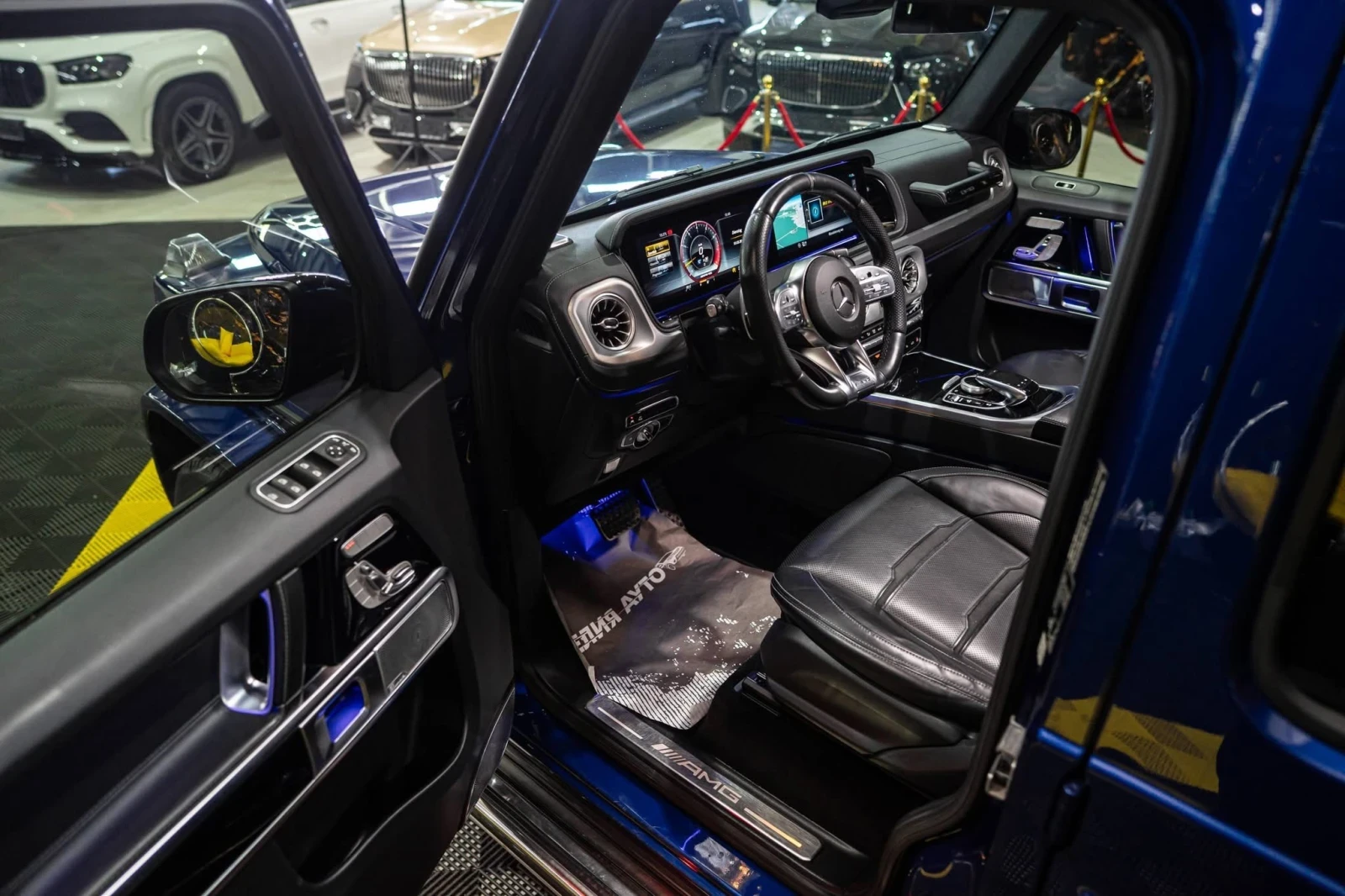 Mercedes-Benz G 63 AMG 4.0 V8 STAGE 2 ГЕНЕРАЦИЯ LED BURM ЛИЗИНГ 100%, снимка 11 - Автомобили и джипове - 53843948