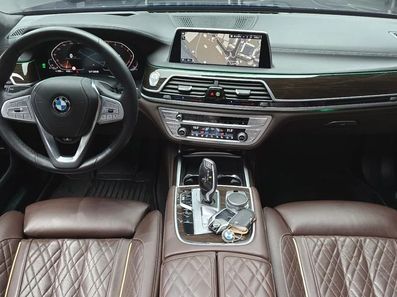 BMW 740 740i Design Pure Excellence| 326к.с.| ВКЛ.ТЕХНОТЕС, снимка 7 - Автомобили и джипове - 55130045