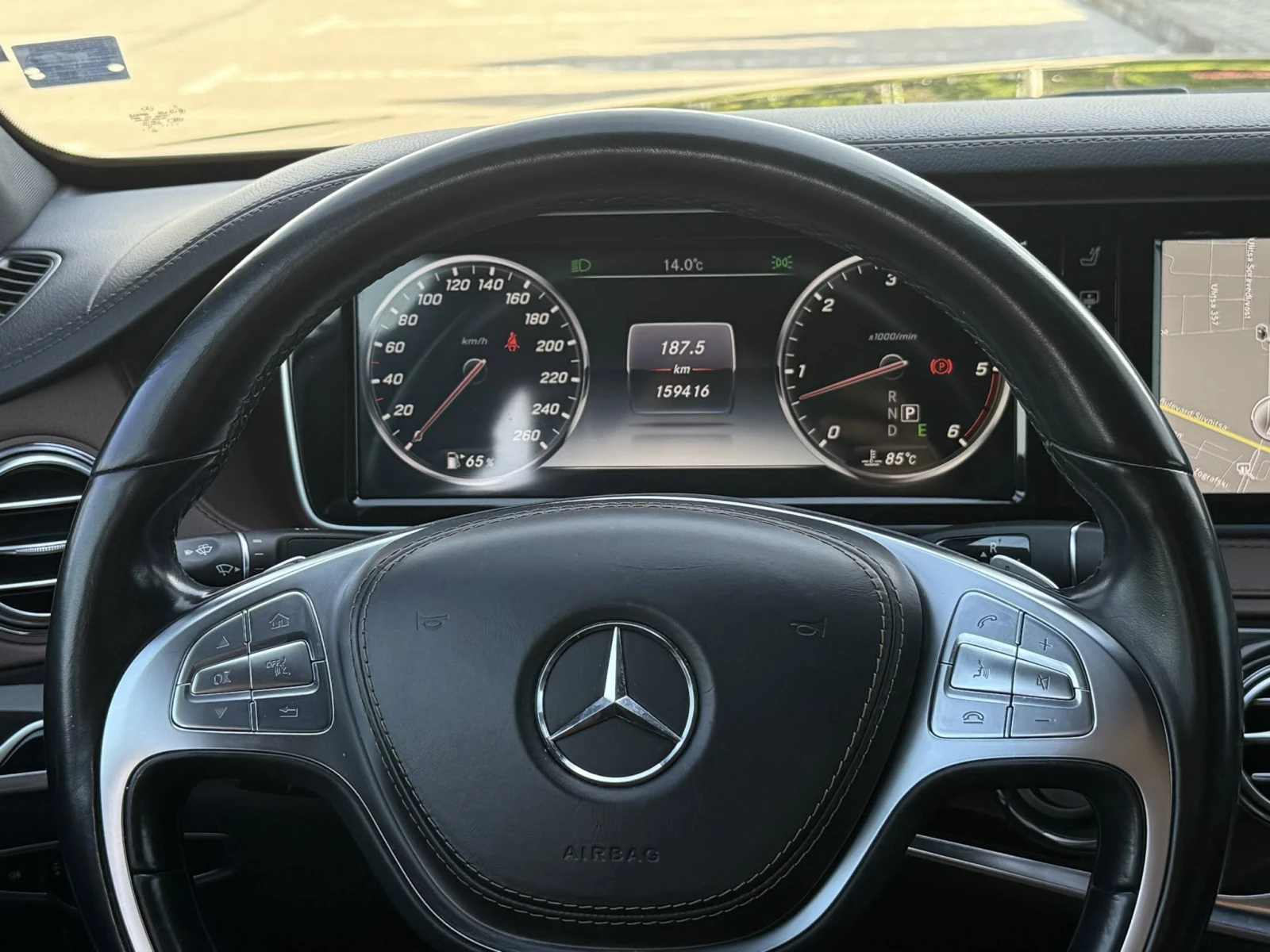 Mercedes-Benz S 350 4Matic / 9G-Tronic / AMG / Full History / 1 Owner | Mobile.bg � ����������� 14