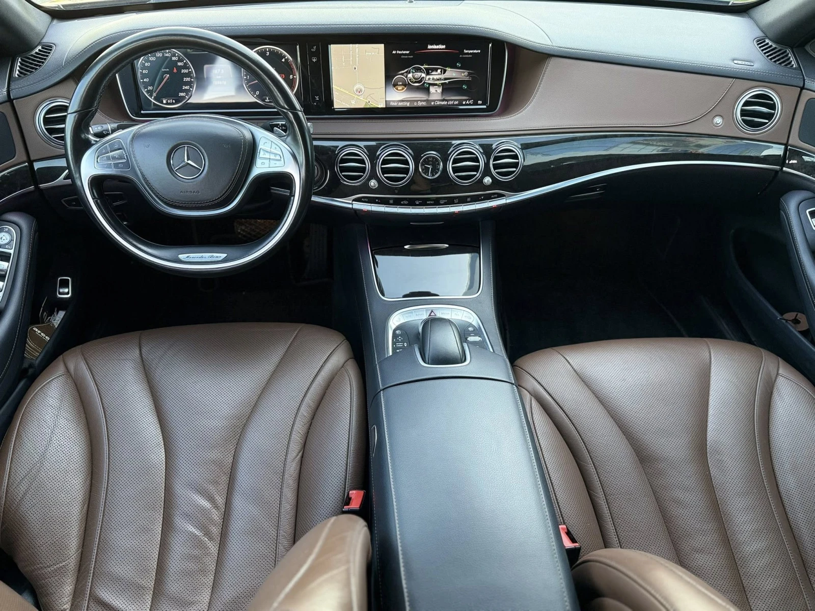 Mercedes-Benz S 350 4Matic / 9G-Tronic / AMG / Full History / 1 Owner | Mobile.bg � ����������� 8