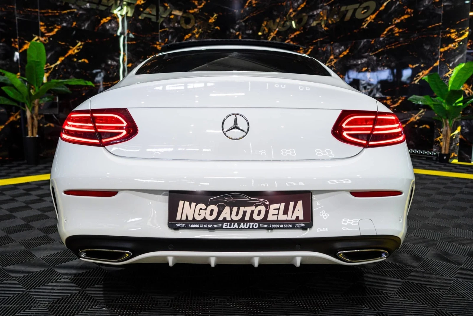 Mercedes-Benz C 250 D COUPE AMG LINE LED NAVI ПАНО BURM ЛИЗИНГ 100%, снимка 2 - Автомобили и джипове - 54892197