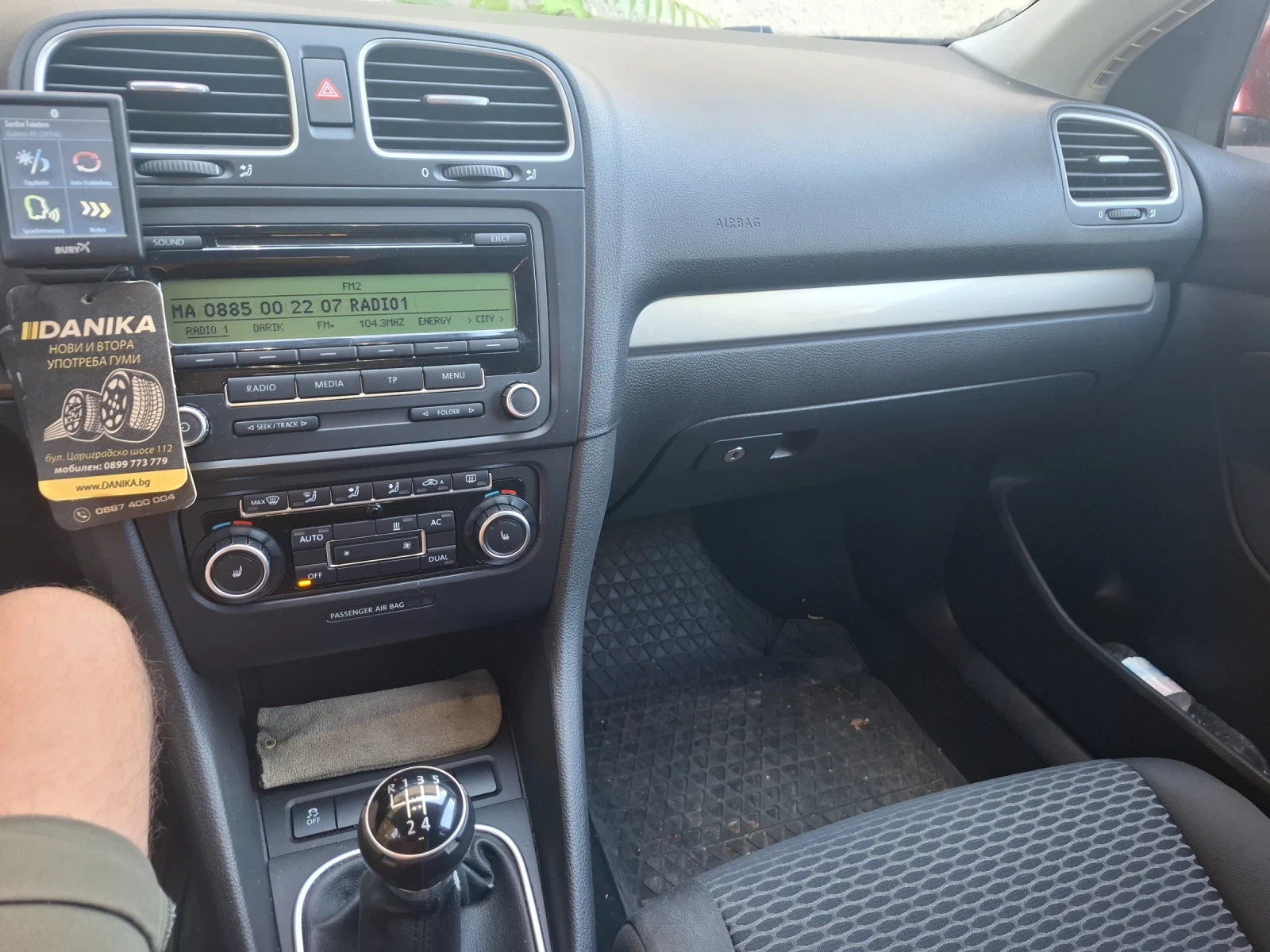 VW Golf VW Golf 6 Комби 1.6 105 TDI , снимка 10 - Автомобили и джипове - 56220795