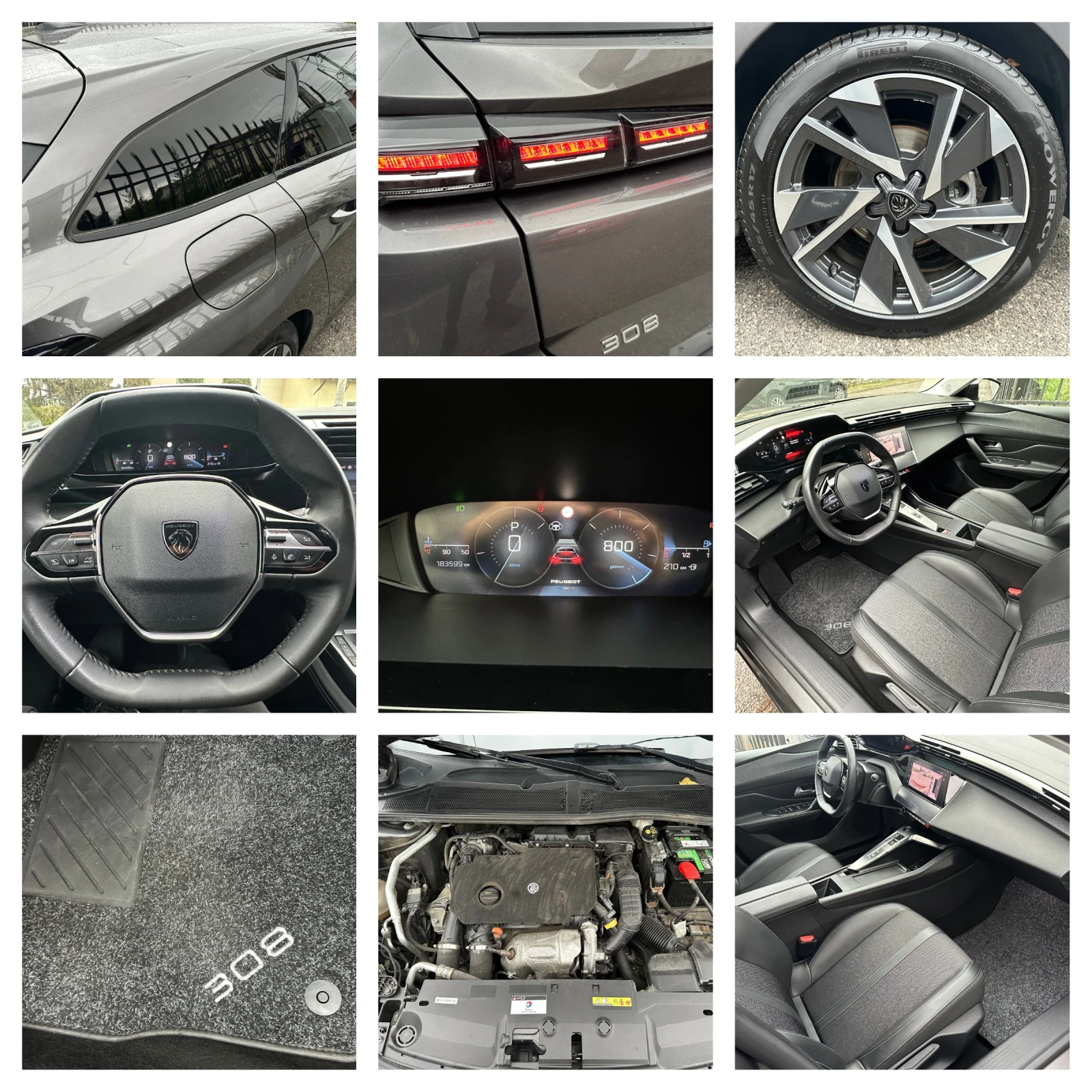 Peugeot 308 1.5D-131k.s-ALLURE-FULL LED-NAVI-CAMERA-DIST-EAT8 | Mobile.bg � ����������� 16