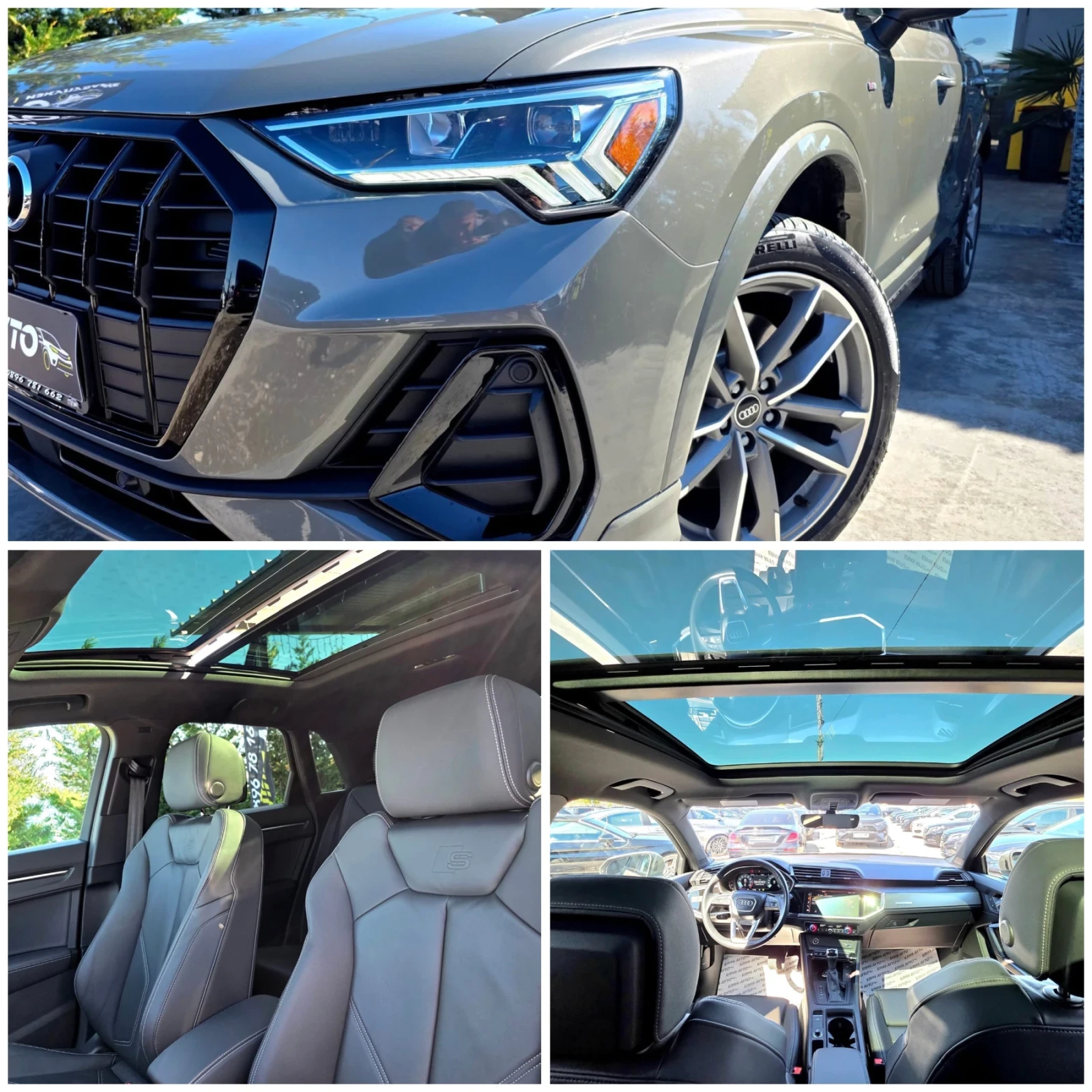 Audi Q3 45TFSI TURBO QUATTRO FULL S LINE   100% | Mobile.bg   17