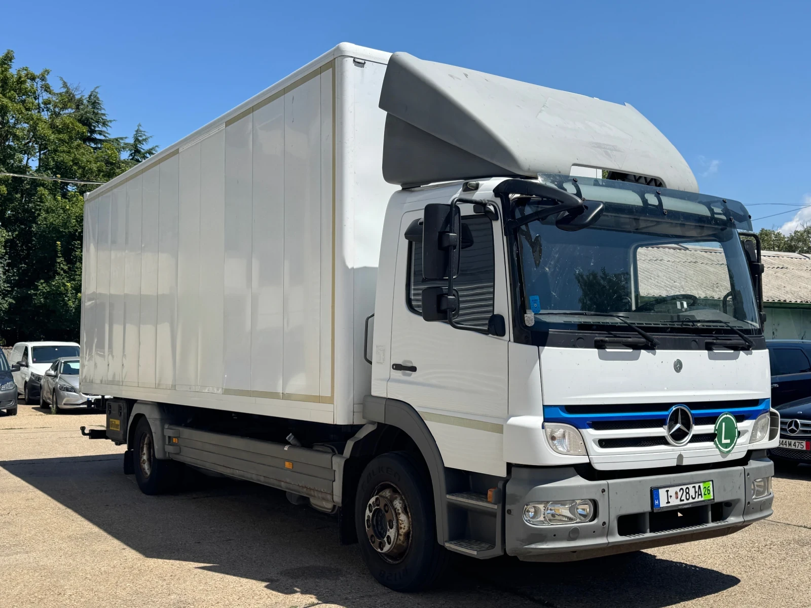 Mercedes-Benz Atego 1229 падащ борд, снимка 3 - Камиони - 55167180