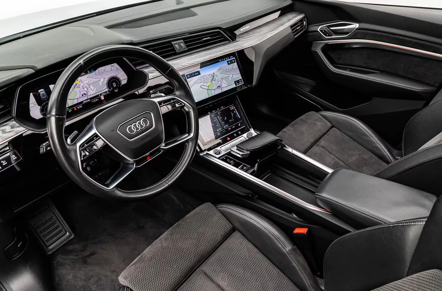 Audi E-Tron 55/SPORTBACK/2X-SLINE/BLACKOPT/360/B&O/PANO/407z | Mobile.bg � ����������� 10