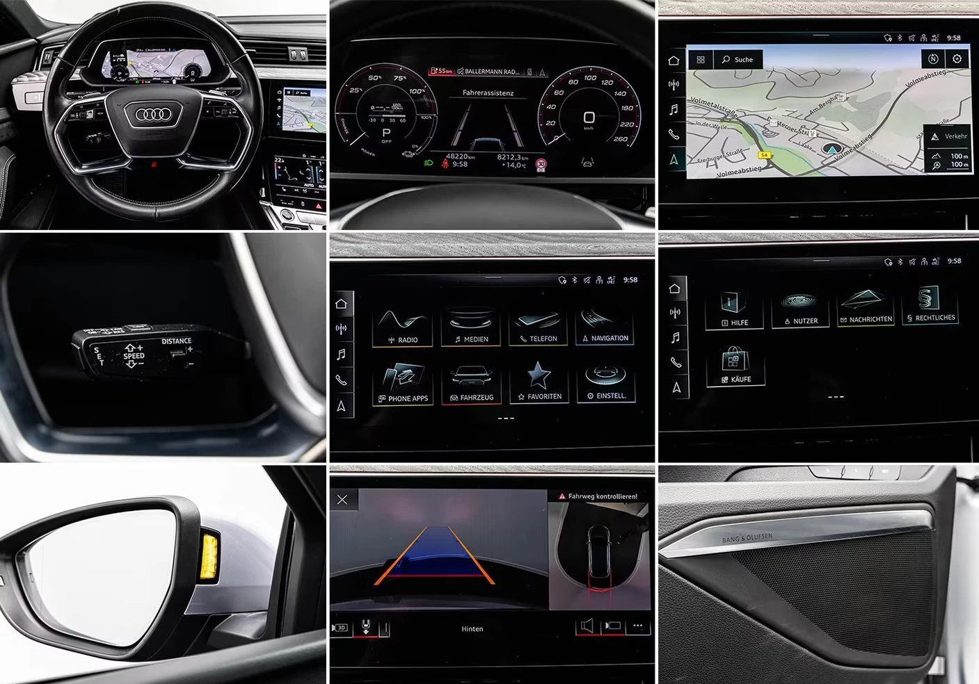 Audi E-Tron 55/SPORTBACK/2X-SLINE/BLACKOPT/360/B&O/PANO/407z | Mobile.bg � ����������� 15