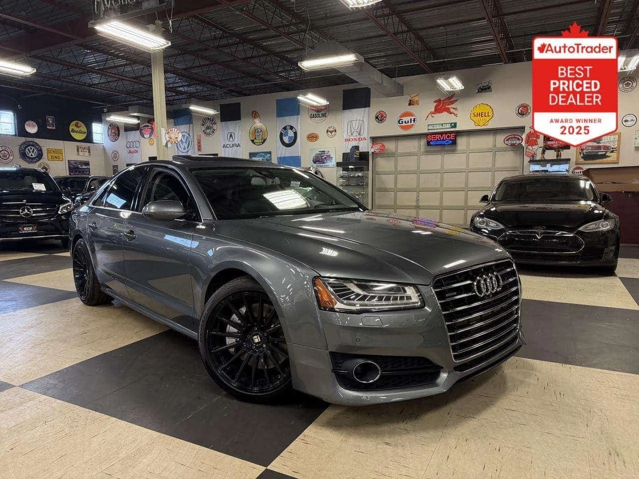 Audi A8  4.0T AWD LEATHER SUNROOF NAV B/SPOT L/ASSIS