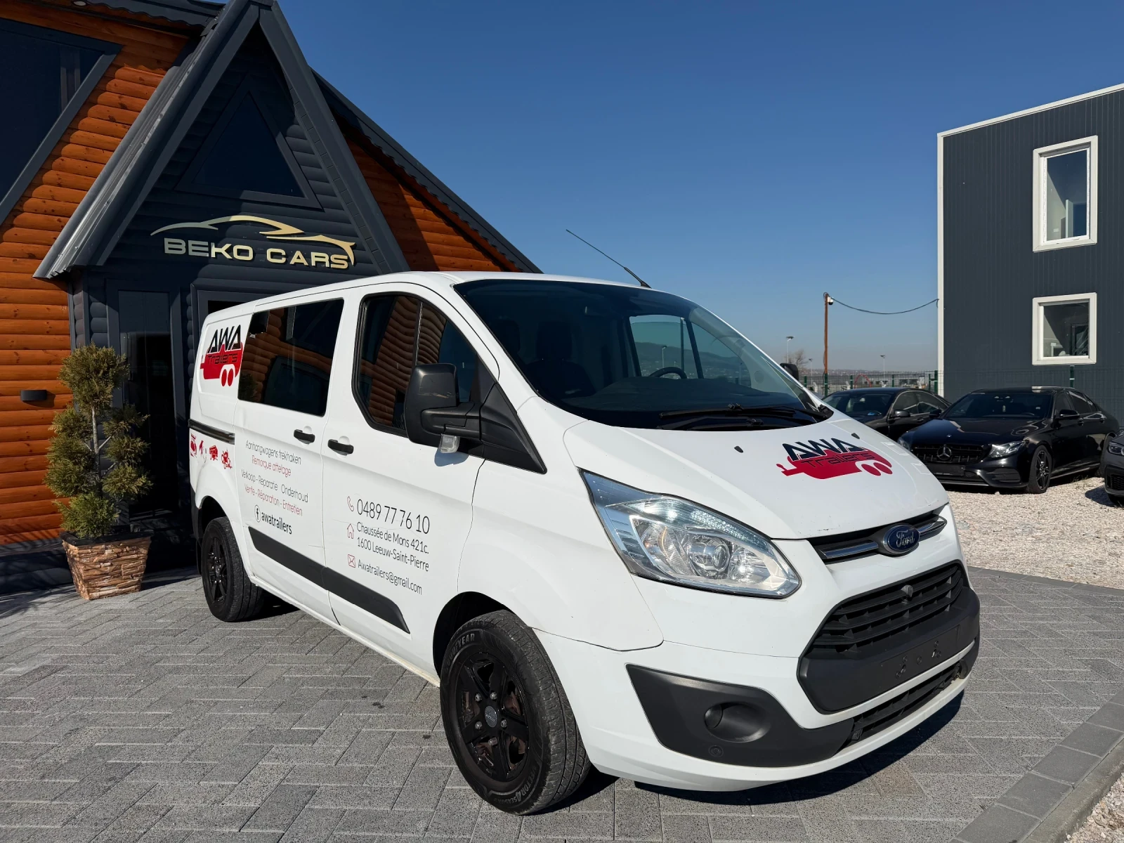 Ford Transit Custom Нов внос от Белгия!, снимка 4 - Бусове и автобуси - 54224106