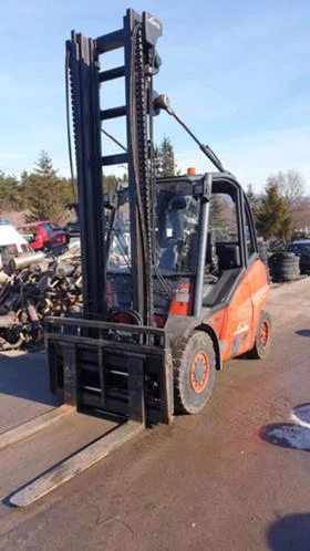 Мотокар Linde H45D, снимка 1