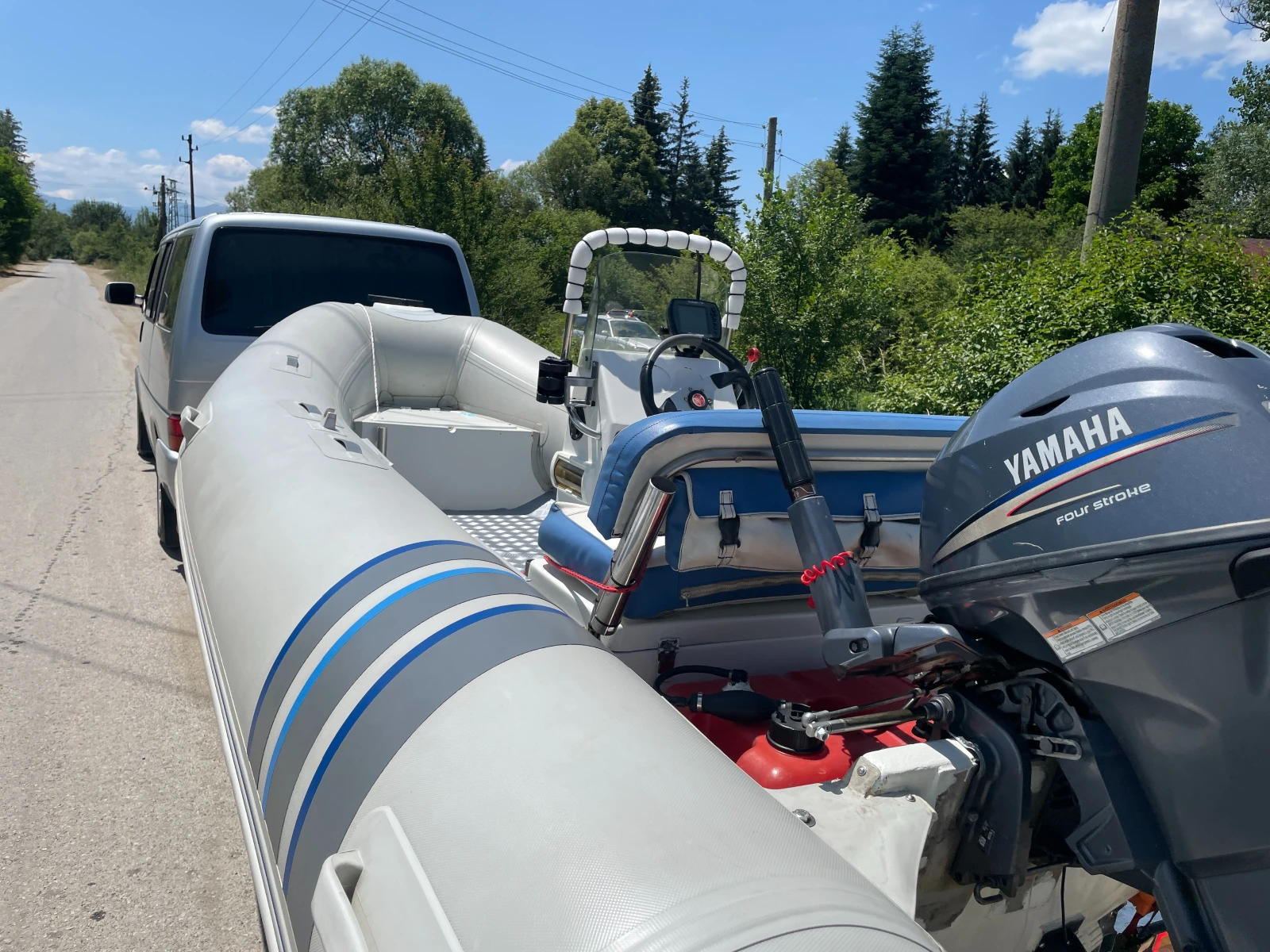 Надуваема лодка Zebec RIB - изображение 4