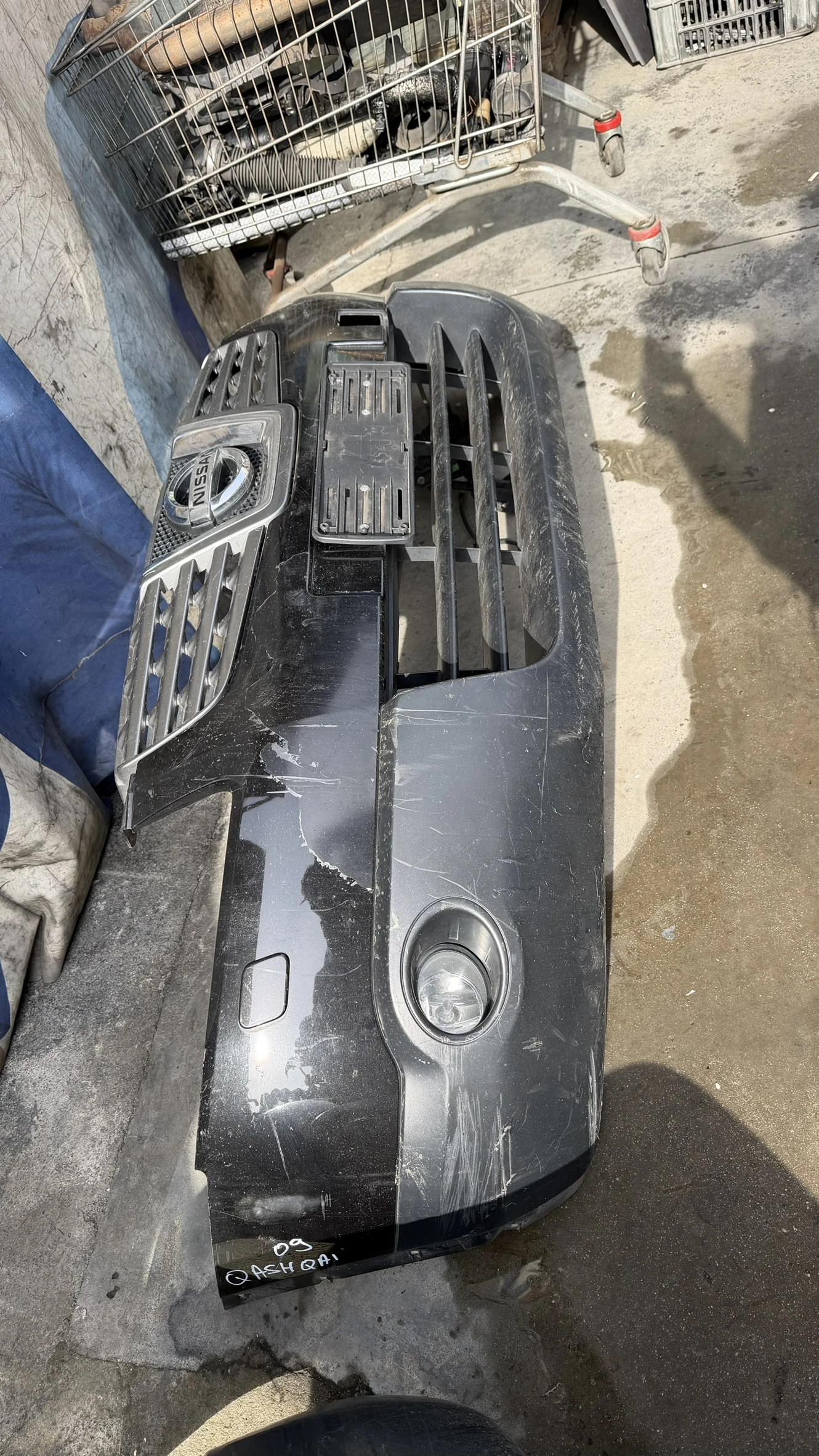 Предна броня за Nissan Quashqai 2009