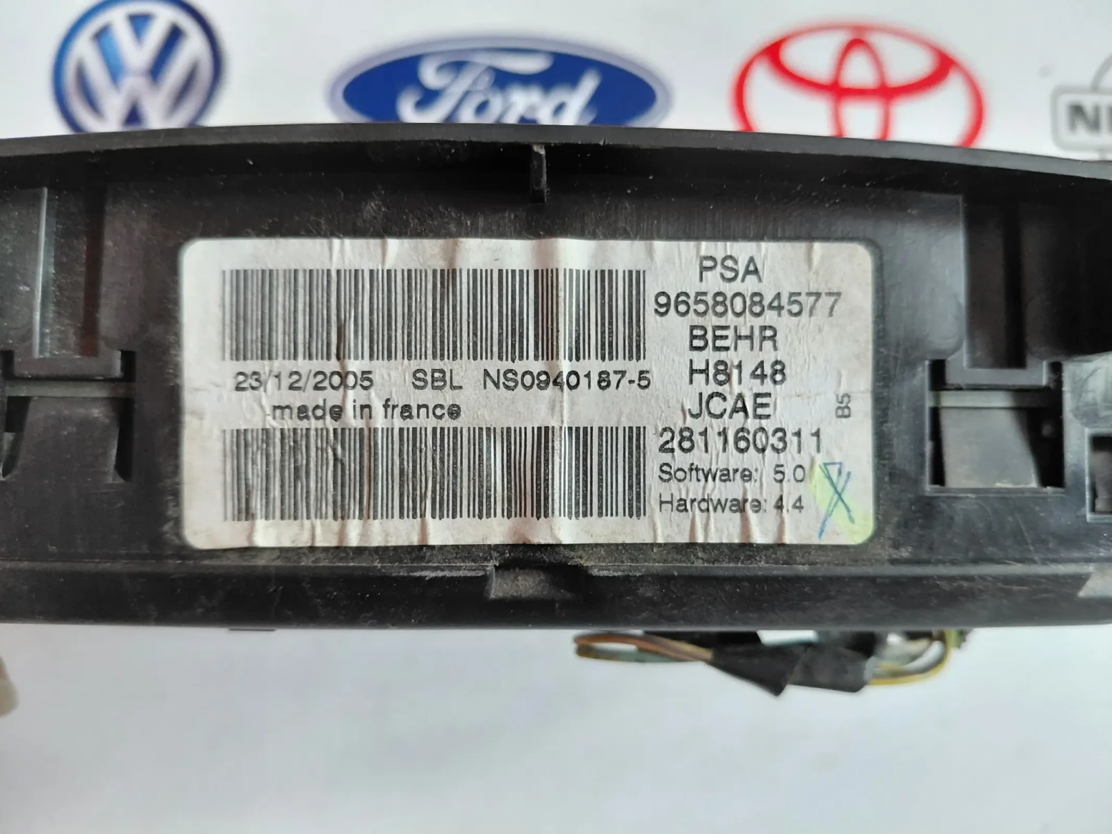 9658084577 Панел климатик CITROEN C4  281160311, снимка 3 - Части - 54800652