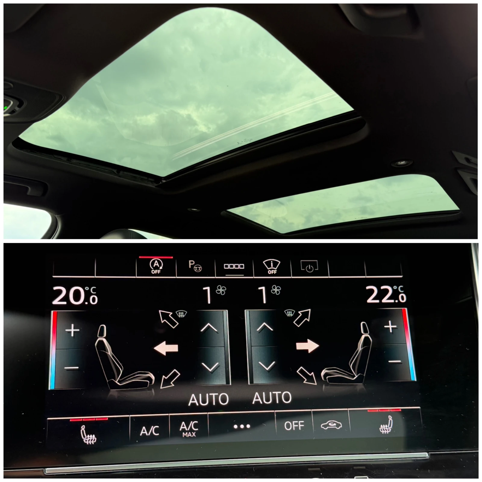 Audi A6 50TDI #PANO#DISTR#KeyLess#HUD#PODGREV#CAM#MEMORY#, снимка 15 - Автомобили и джипове - 55409406
