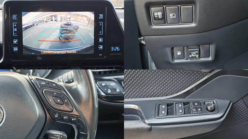 Toyota C-HR 1.2i LPG IT-ДИСТРОНИК-ИСТОРИЯ-ТОП СЪСТ.-ЛИЗИНГ, снимка 11 - Автомобили и джипове - 53235372