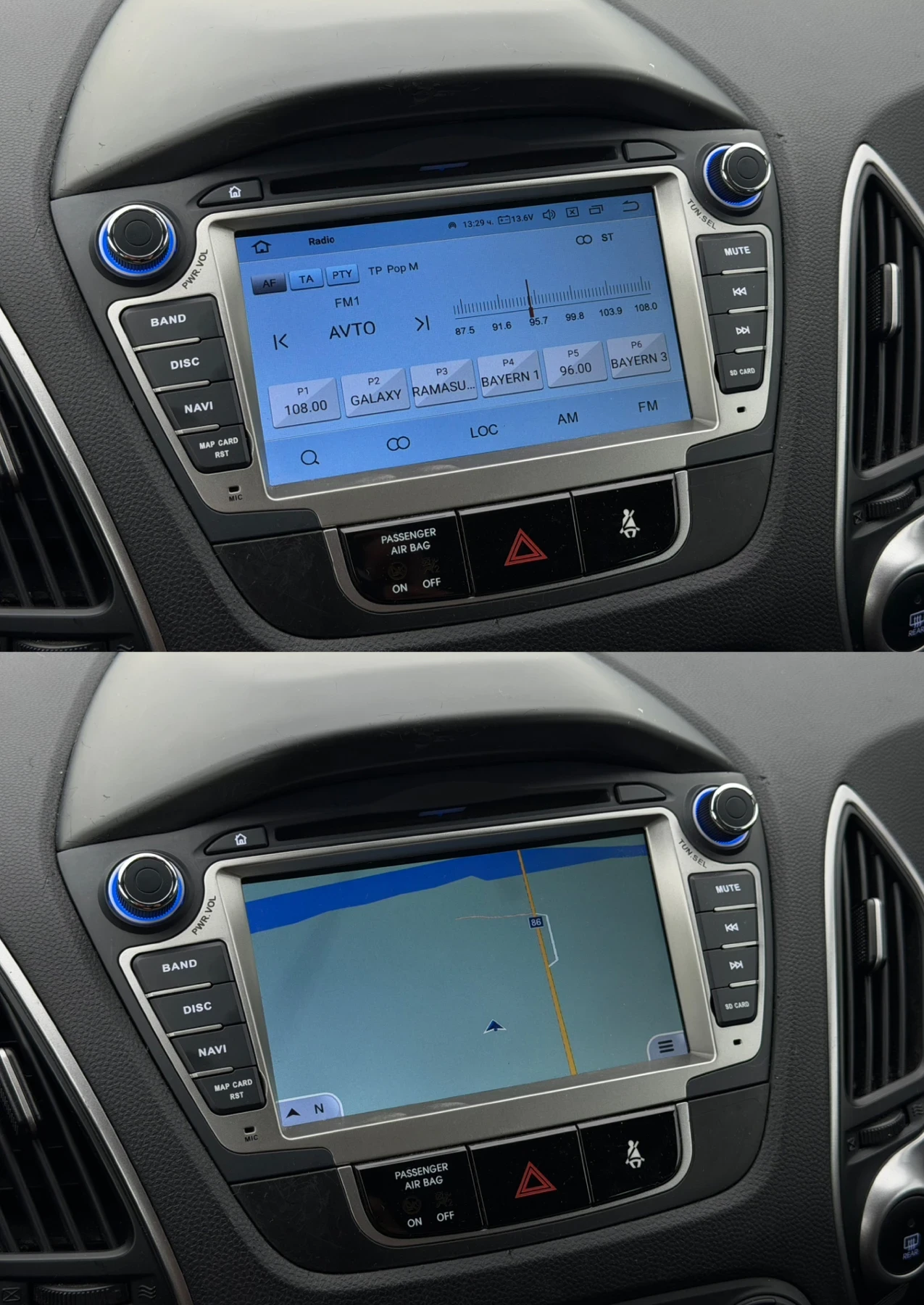 Hyundai IX35  2.0 CRDi / AVTOMAT / KOJA / NAVI , снимка 12 - Автомобили и джипове - 54676832