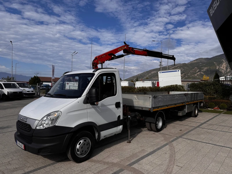 Iveco Daily 40C15 до 3.5т. 6.25м. кран Palfinger , снимка 2 - Бусове и автобуси - 47532053