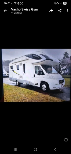 Кемпер Fiat PLA M742/54хил.км/SWISS!