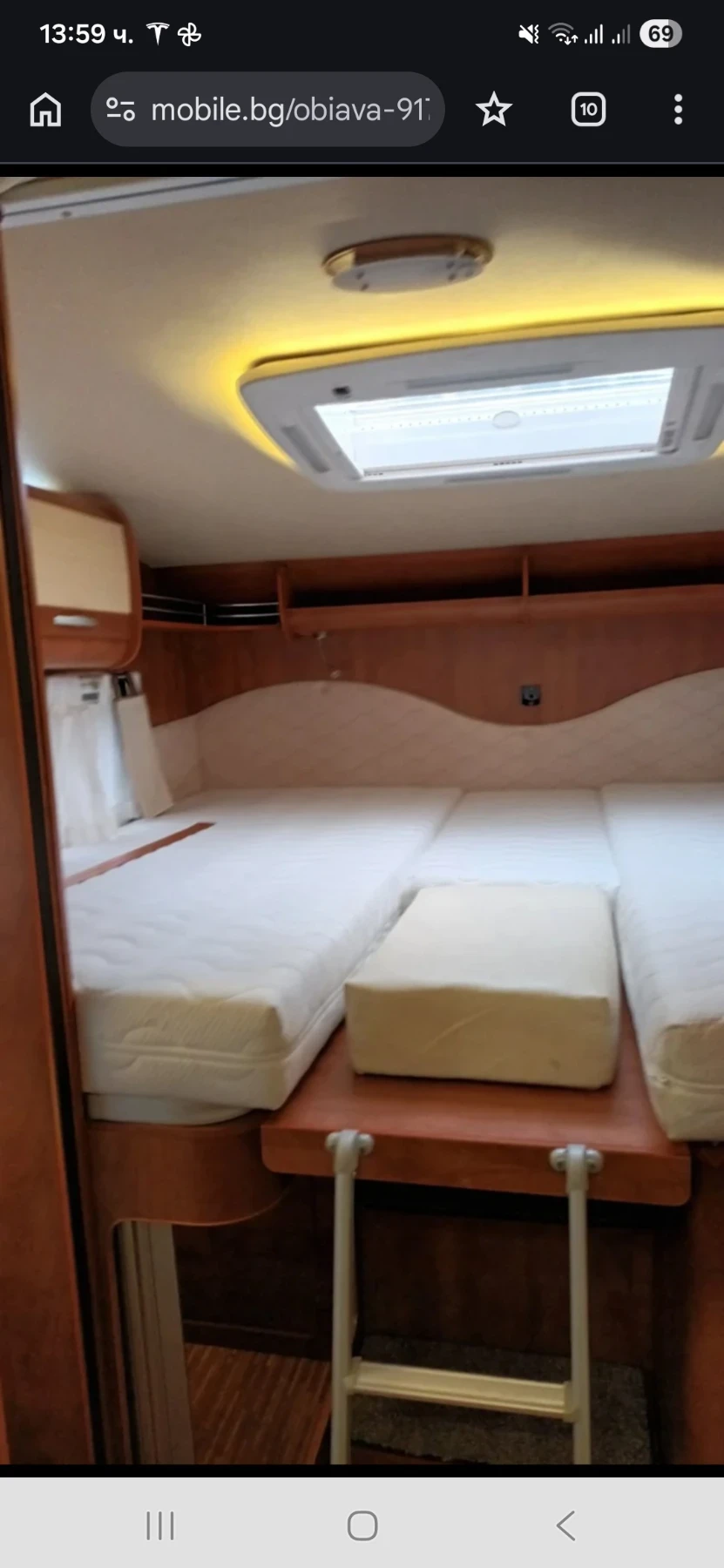 Кемпер Fiat PLA M742/54хил.км/SWISS!, снимка 11 - Каравани и кемпери - 53846730