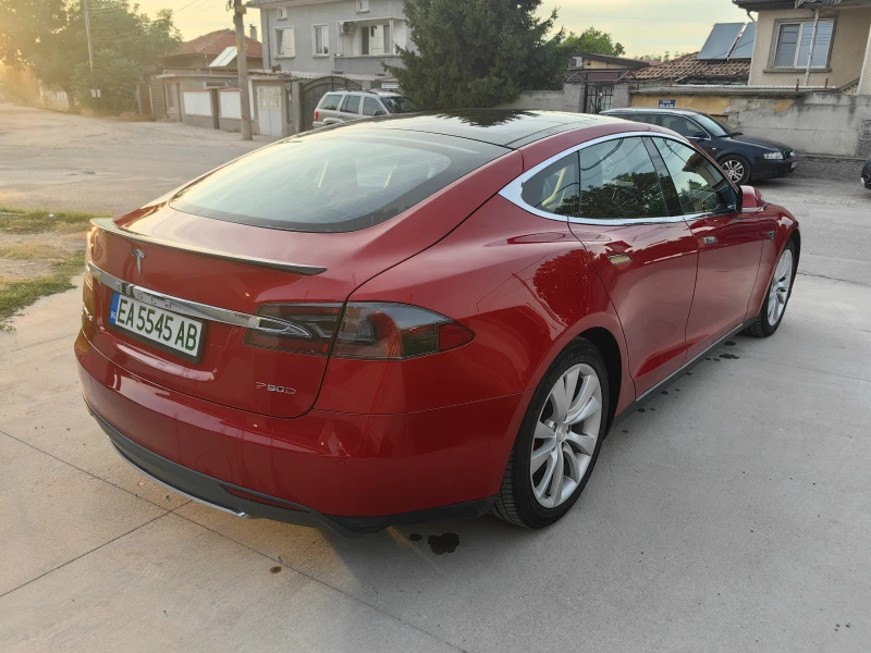 Tesla Model S P90D 733 к.с. ЕВРОПЕЙСКА free supercharge, снимка 6 - Автомобили и джипове - 48241459