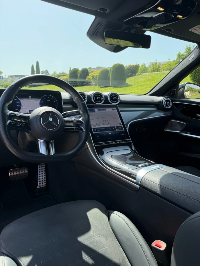 Mercedes-Benz C 300  360 camera / 4 Matic / AMG / 40888 км , снимка 5 - Автомобили и джипове - 52620698