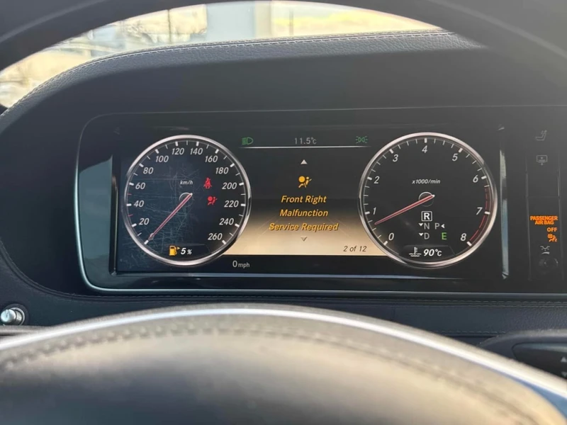 Mercedes-Benz S 550 * CARFAX * БЕЗ ПЪРВОНАЧАЛНА ВНОСКА, снимка 10 - Автомобили и джипове - 53089057