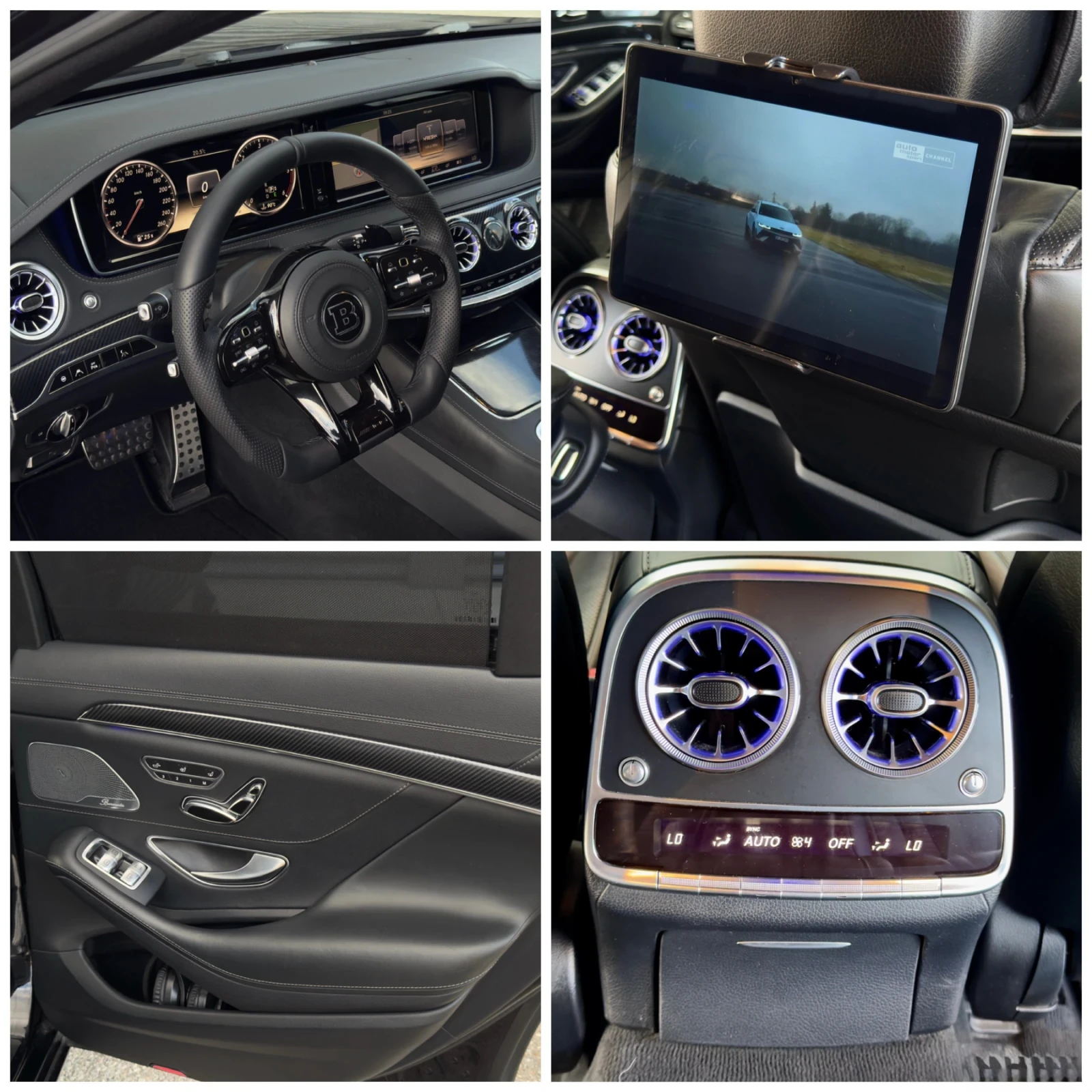 Mercedes-Benz S 350 Brabus 800 Pack, снимка 12 - Автомобили и джипове - 55168718