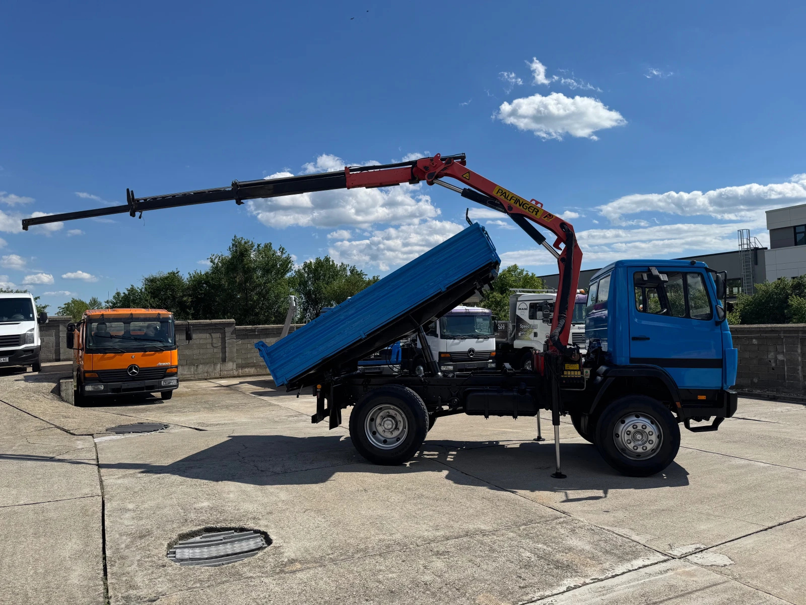 Mercedes-Benz 1114 Kran Palfinger 5800 , ���������� �������� | Mobile.bg � ����������� 5