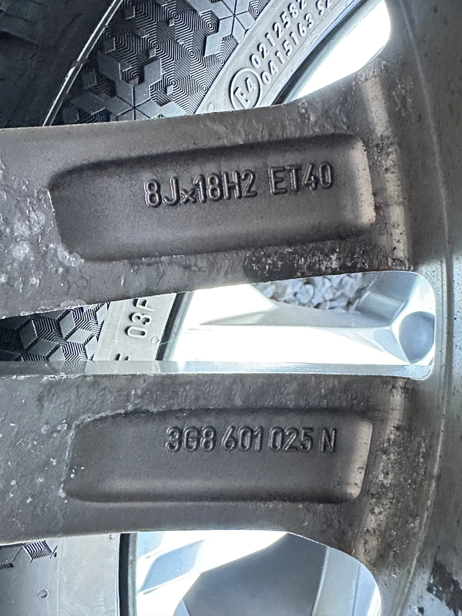 Гуми с джанти Continental 245/45R18, снимка 11 - Гуми и джанти - 56008180