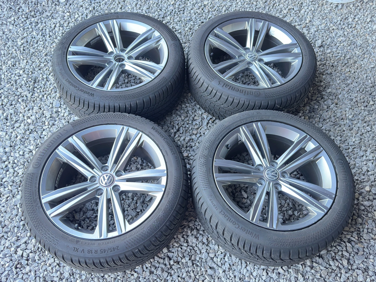 Гуми с джанти Continental 245/45R18